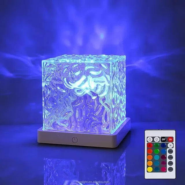 USB Galaxy Projector Night Light, 1 Projection Slides, Space Theme, Flexible Neck, White